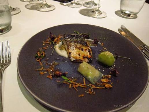 The Ledbury signature dishes Mackerel
Tomlinson's Forced Yorkshire Rhubarb
Cornish Lobster
